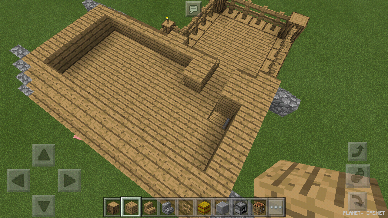 Большой средневековый дом для новичка [3 часть][Гайды Minecraft PE]