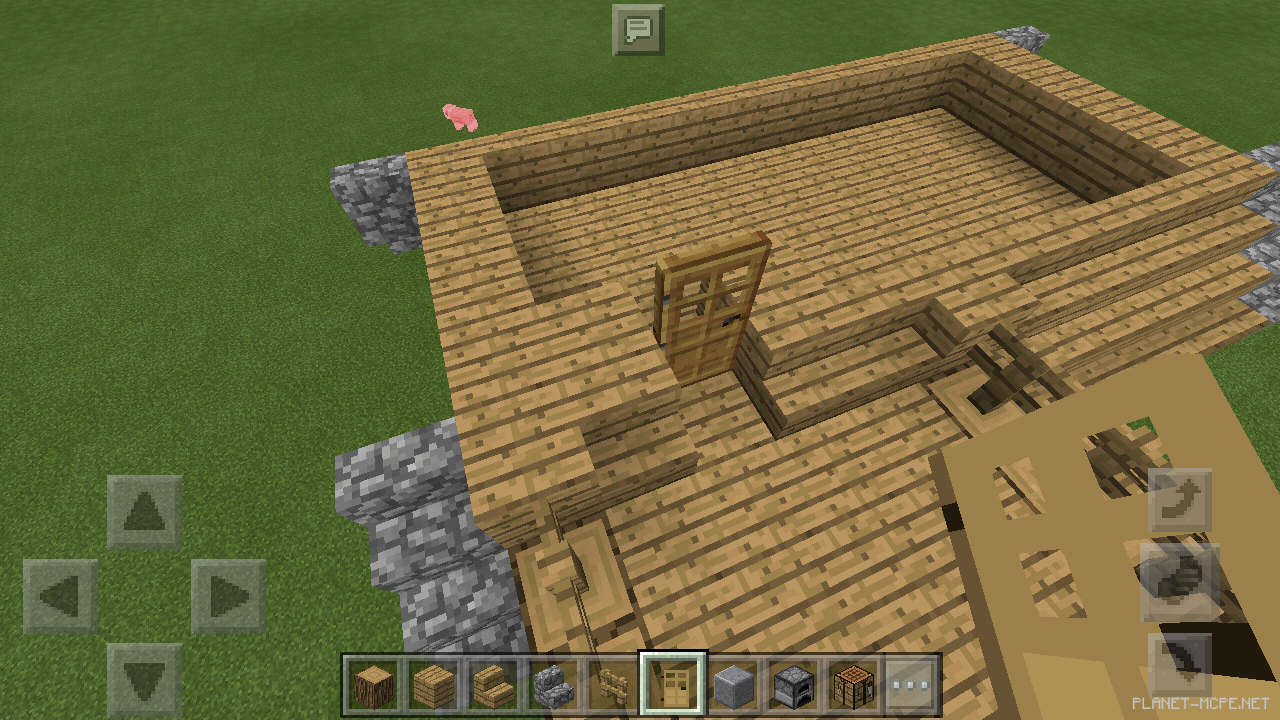 Большой средневековый дом для новичка [3 часть][Гайды Minecraft PE]