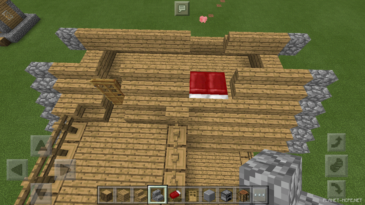 Большой средневековый дом для новичка [3 часть][Гайды Minecraft PE]