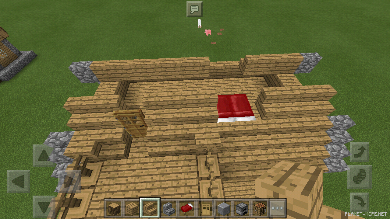 Большой средневековый дом для новичка [3 часть][Гайды Minecraft PE]