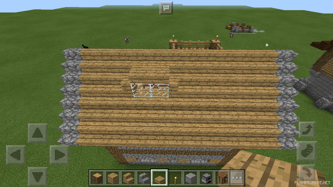 Большой средневековый дом для новичка [3 часть][Гайды Minecraft PE]