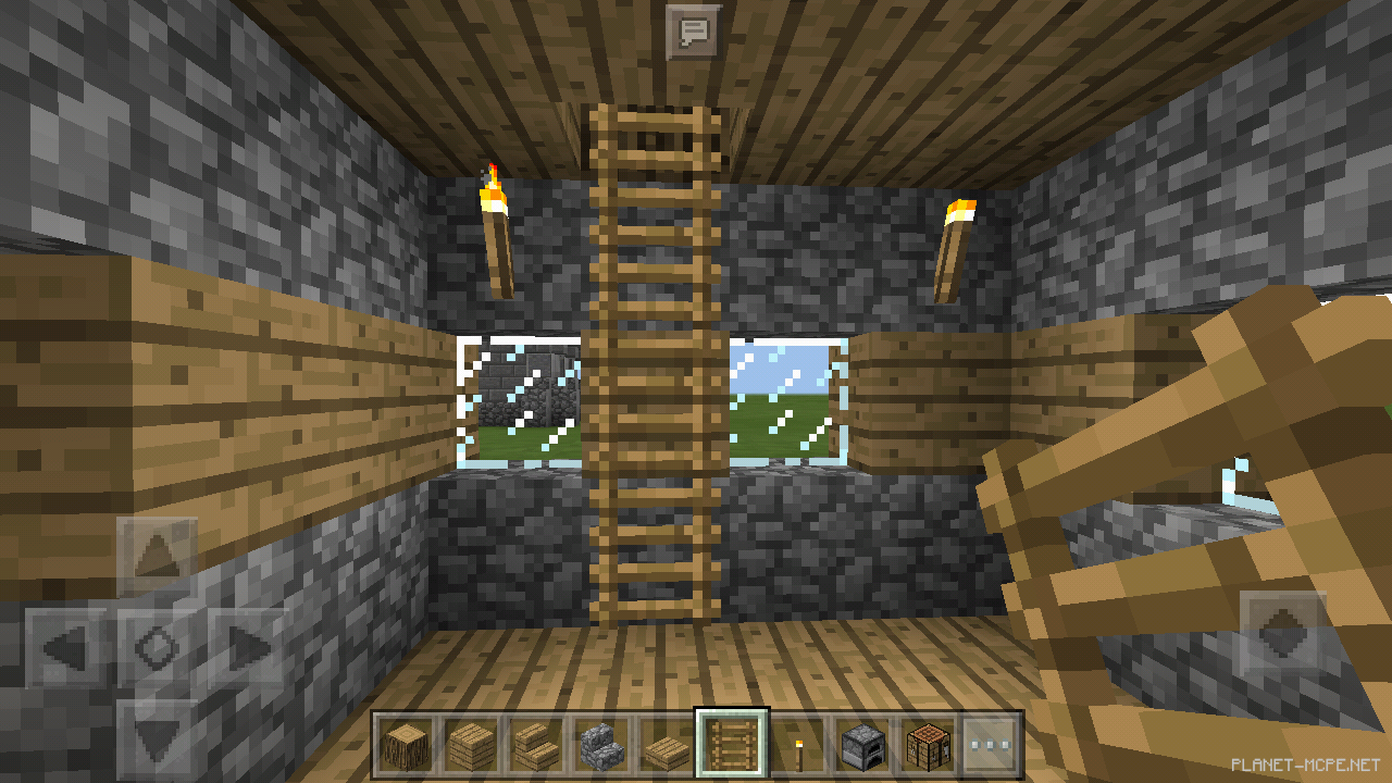 Большой средневековый дом для новичка [3 часть][Гайды Minecraft PE]