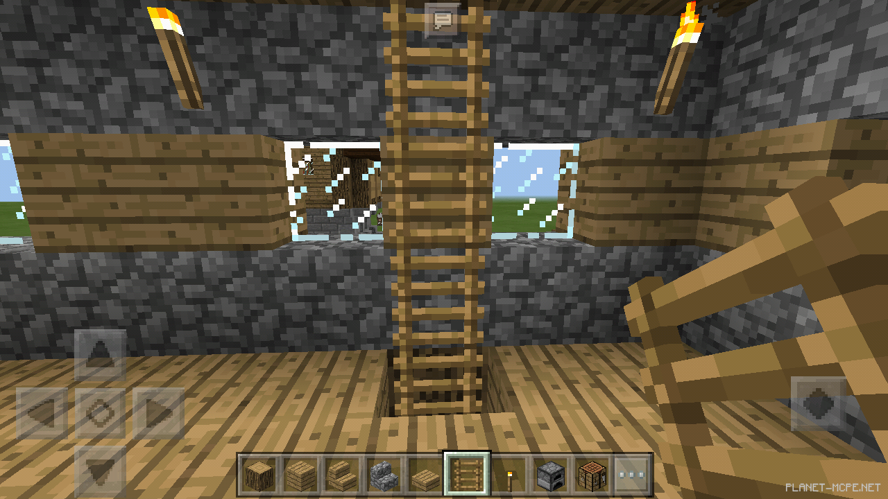 Большой средневековый дом для новичка [3 часть][Гайды Minecraft PE]