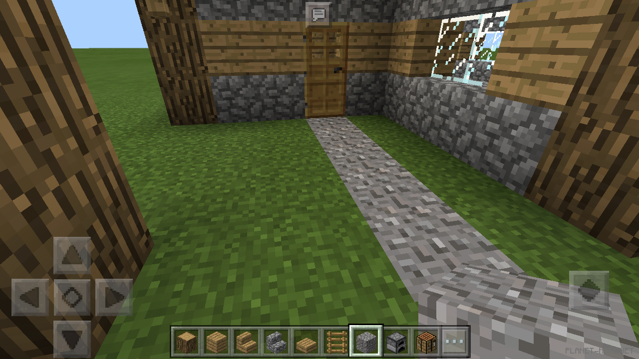 Большой средневековый дом для новичка [3 часть][Гайды Minecraft PE]