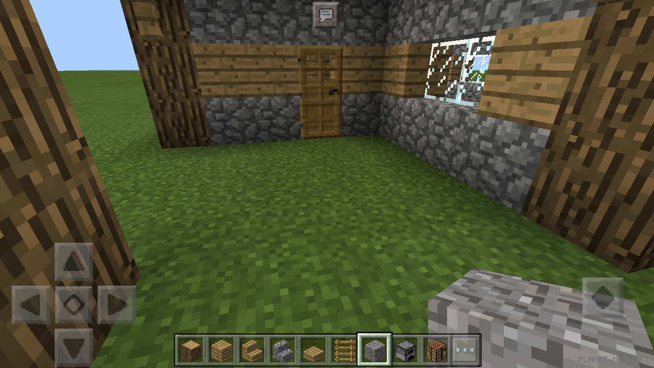 Большой средневековый дом для новичка [3 часть][Гайды Minecraft PE]