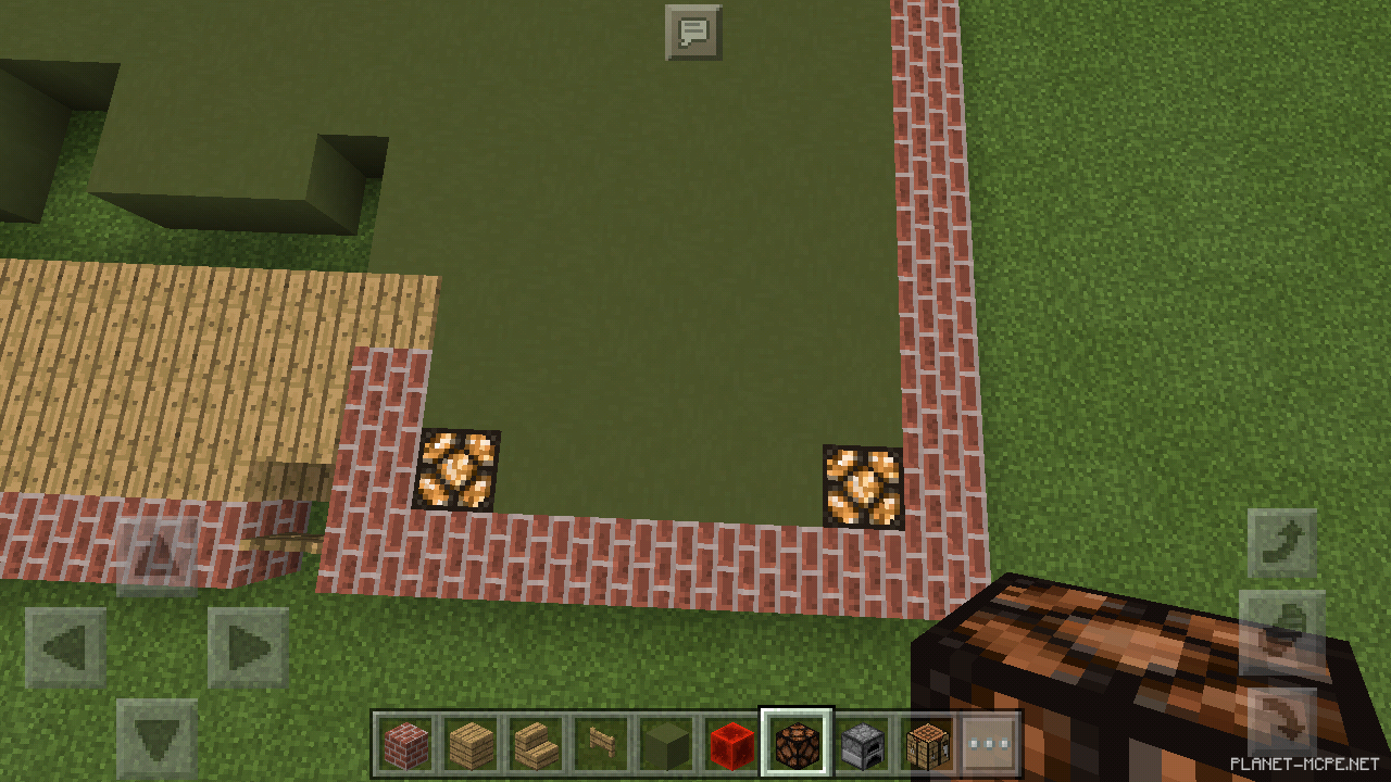 Двухэтажный дом из кирпича [1 часть][Гайды Minecraft PE]