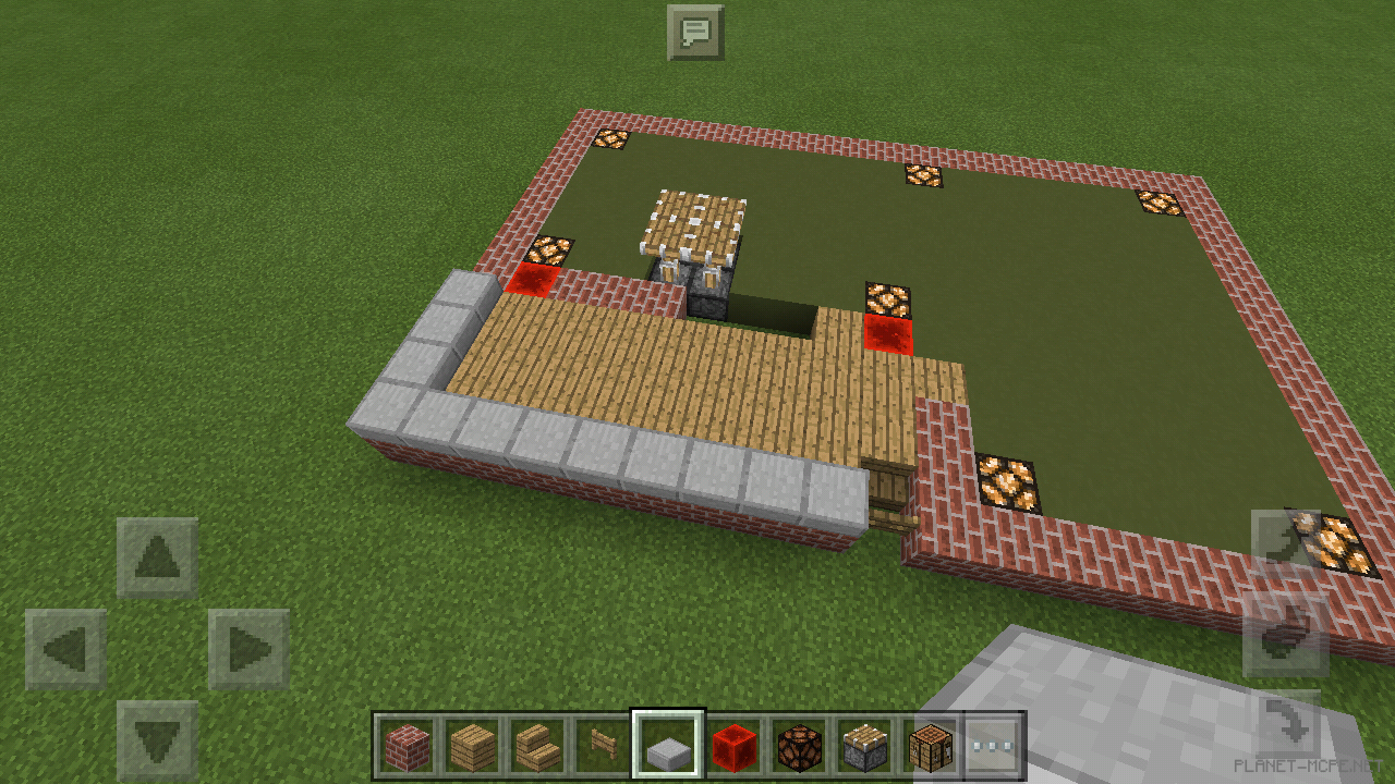 Двухэтажный дом из кирпича [1 часть][Гайды Minecraft PE]