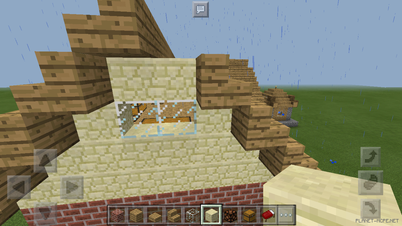 Двухэтажный дом из кирпича [2 часть][Гайды Minecraft PE]