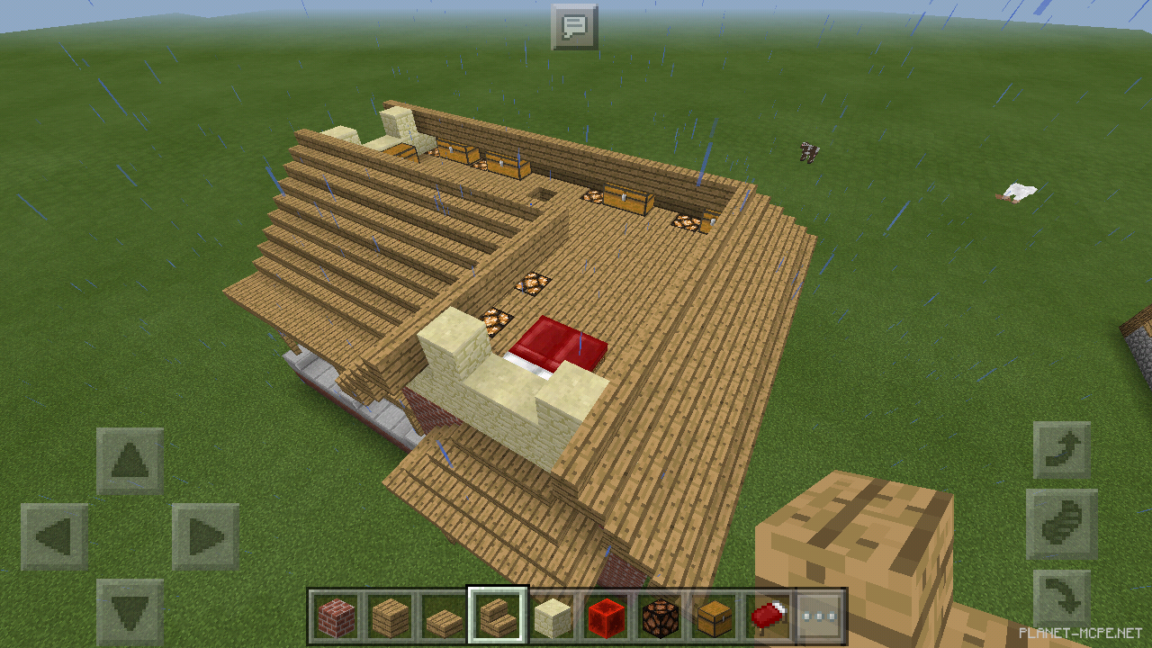 Двухэтажный дом из кирпича [2 часть][Гайды Minecraft PE]