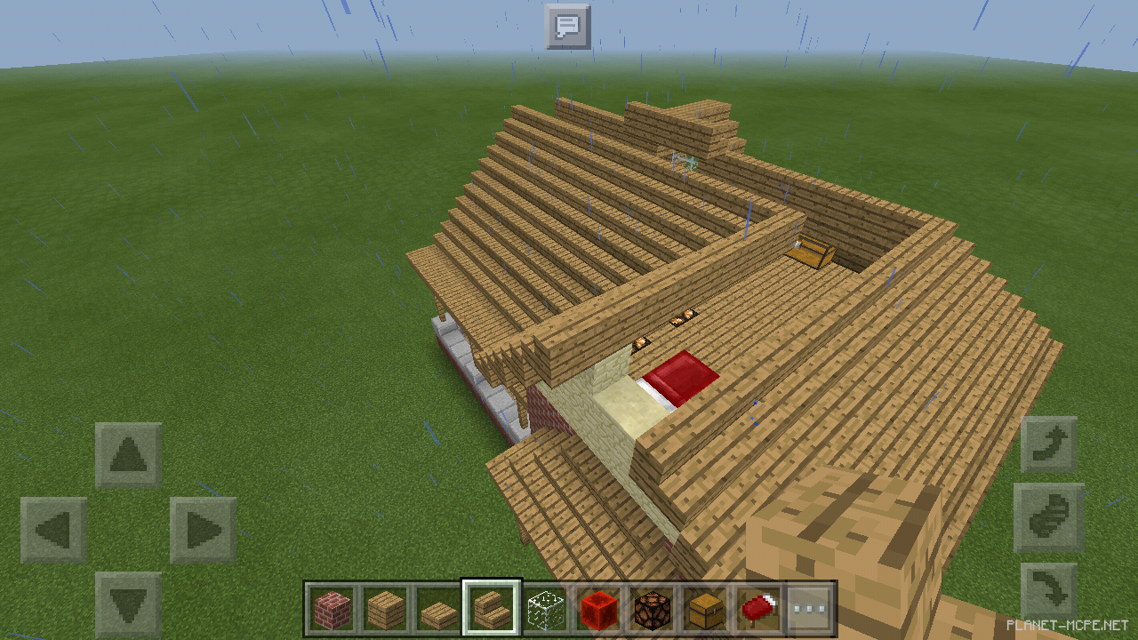 Двухэтажный дом из кирпича [2 часть][Гайды Minecraft PE]