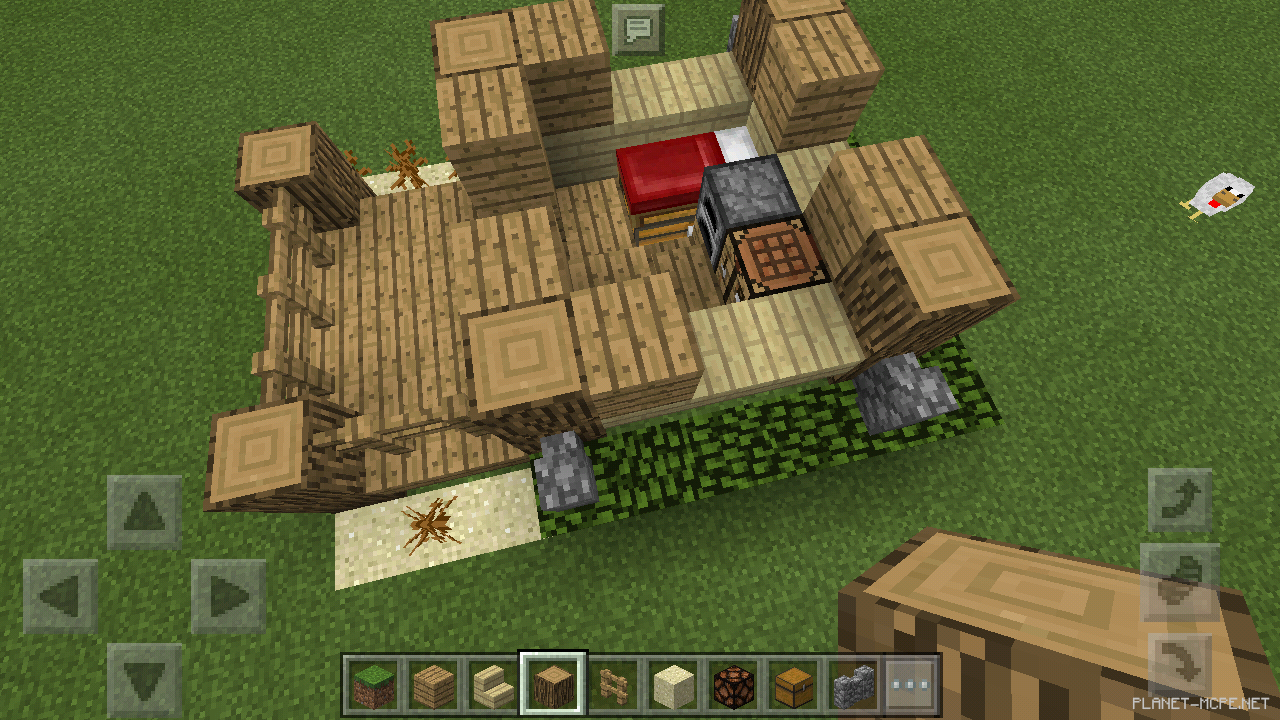 Стартовый дом [1 часть][Гайды Minecraft PE]