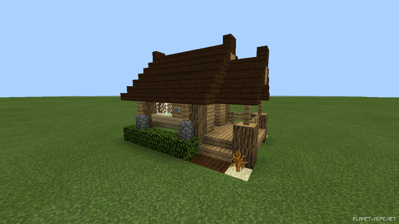Стартовый дом [1 часть][Гайды Minecraft PE]