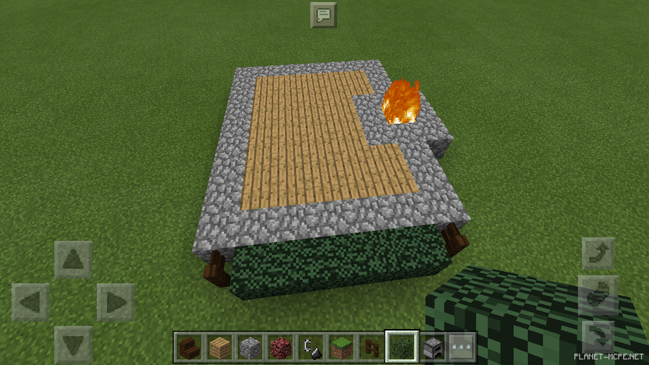 Маленький дом из тёмного дерева [1 часть][Гайды Minecraft PE]