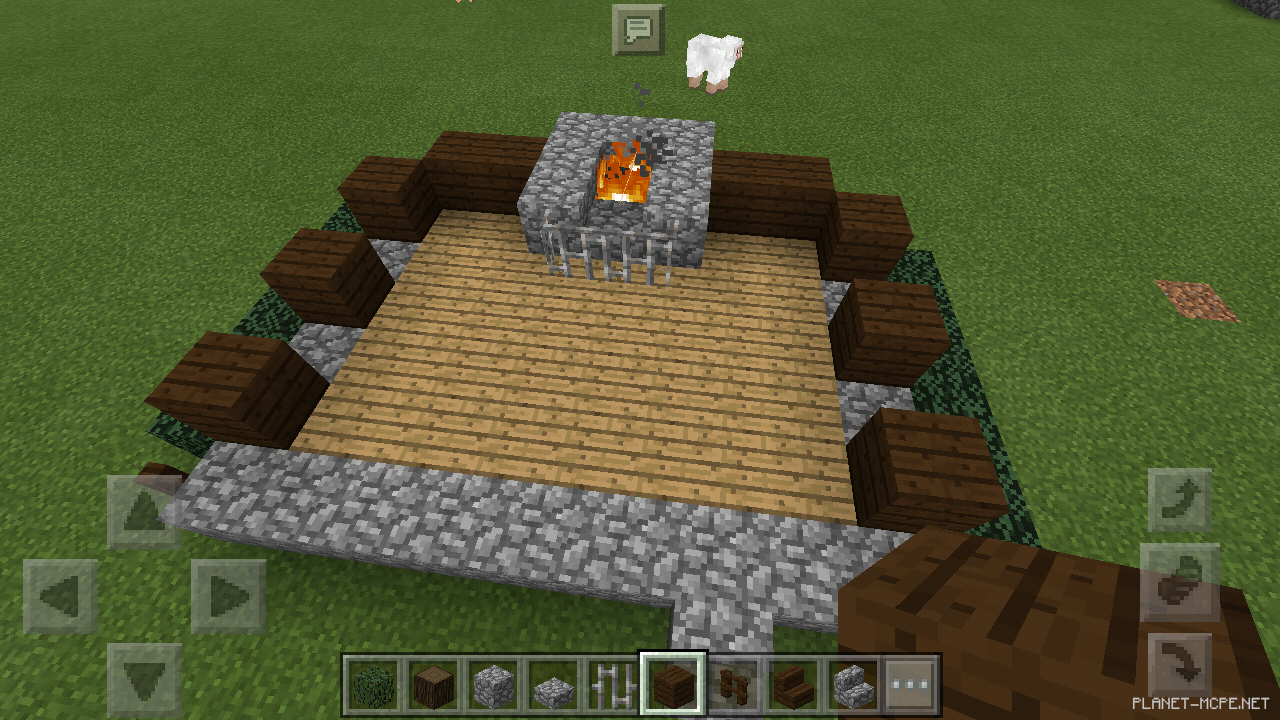 Маленький дом из тёмного дерева [1 часть][Гайды Minecraft PE]