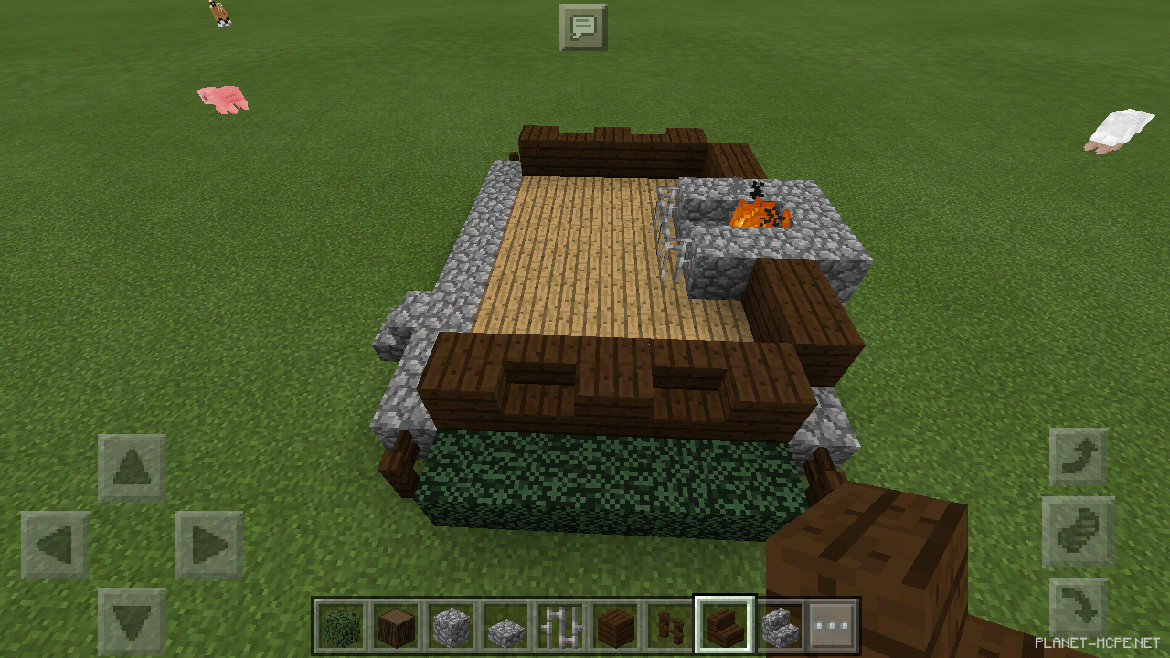 Маленький дом из тёмного дерева [1 часть][Гайды Minecraft PE]