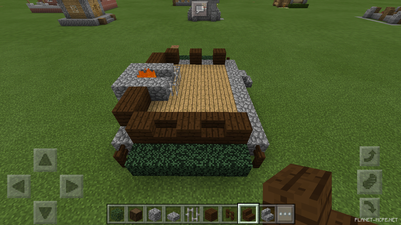 Маленький дом из тёмного дерева [1 часть][Гайды Minecraft PE]