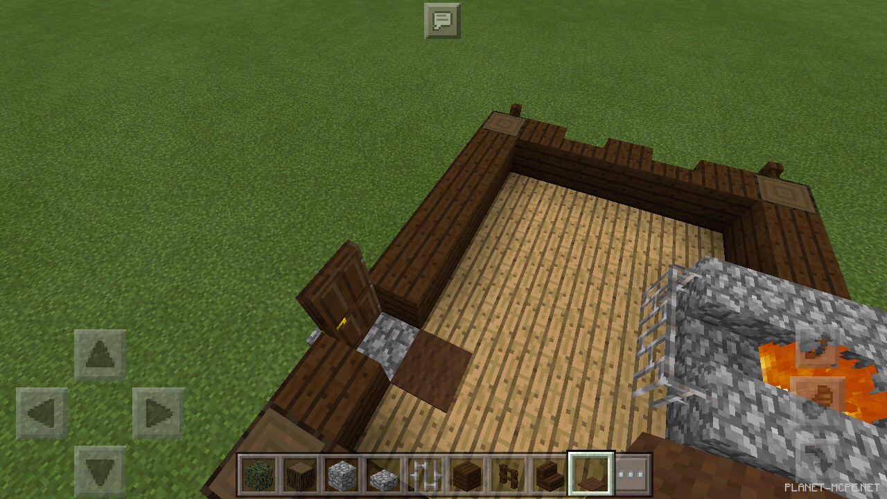 Маленький дом из тёмного дерева [1 часть][Гайды Minecraft PE]