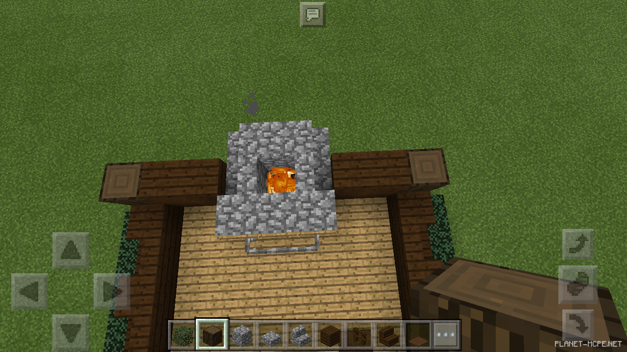 Маленький дом из тёмного дерева [2 часть][Гайды Minecraft PE]