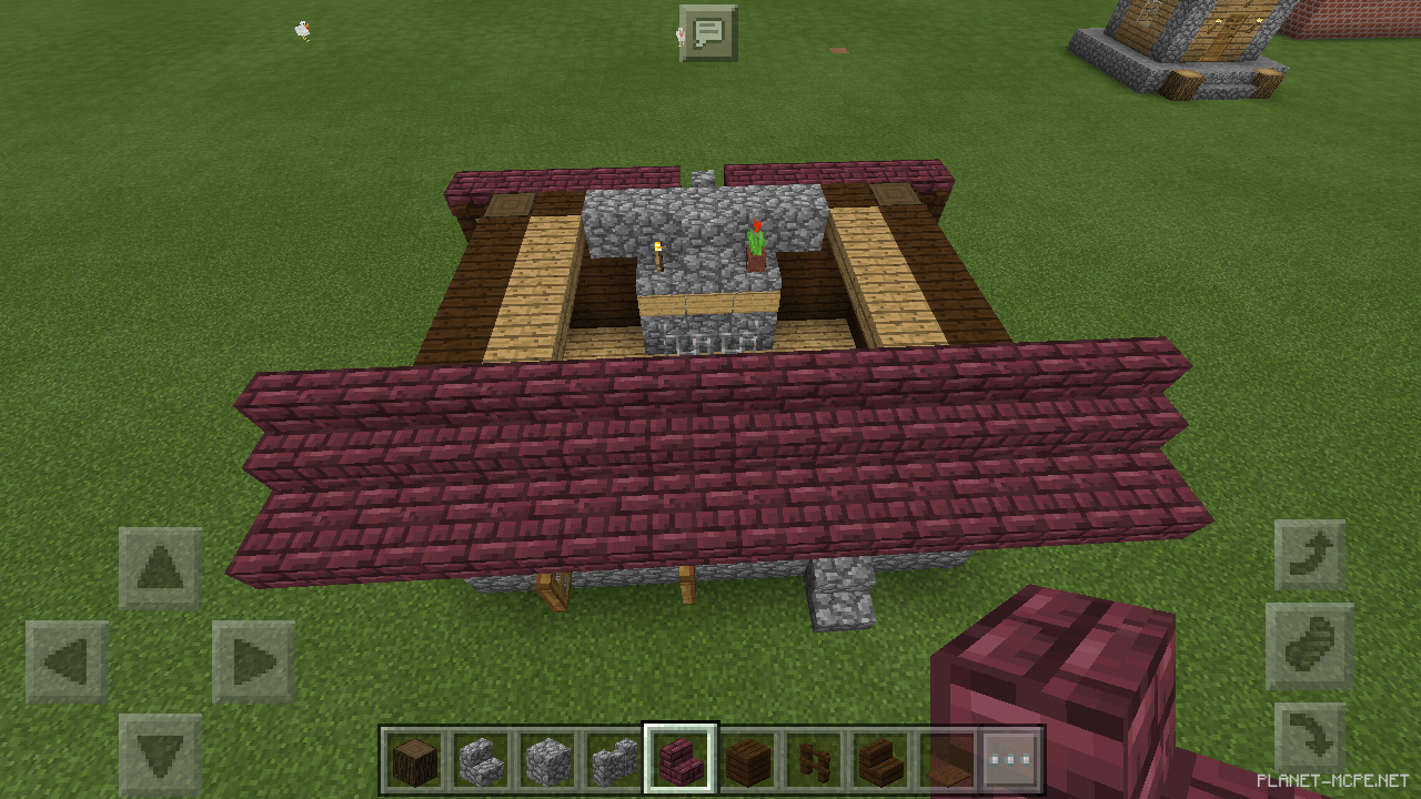 Маленький дом из тёмного дерева [2 часть][Гайды Minecraft PE]