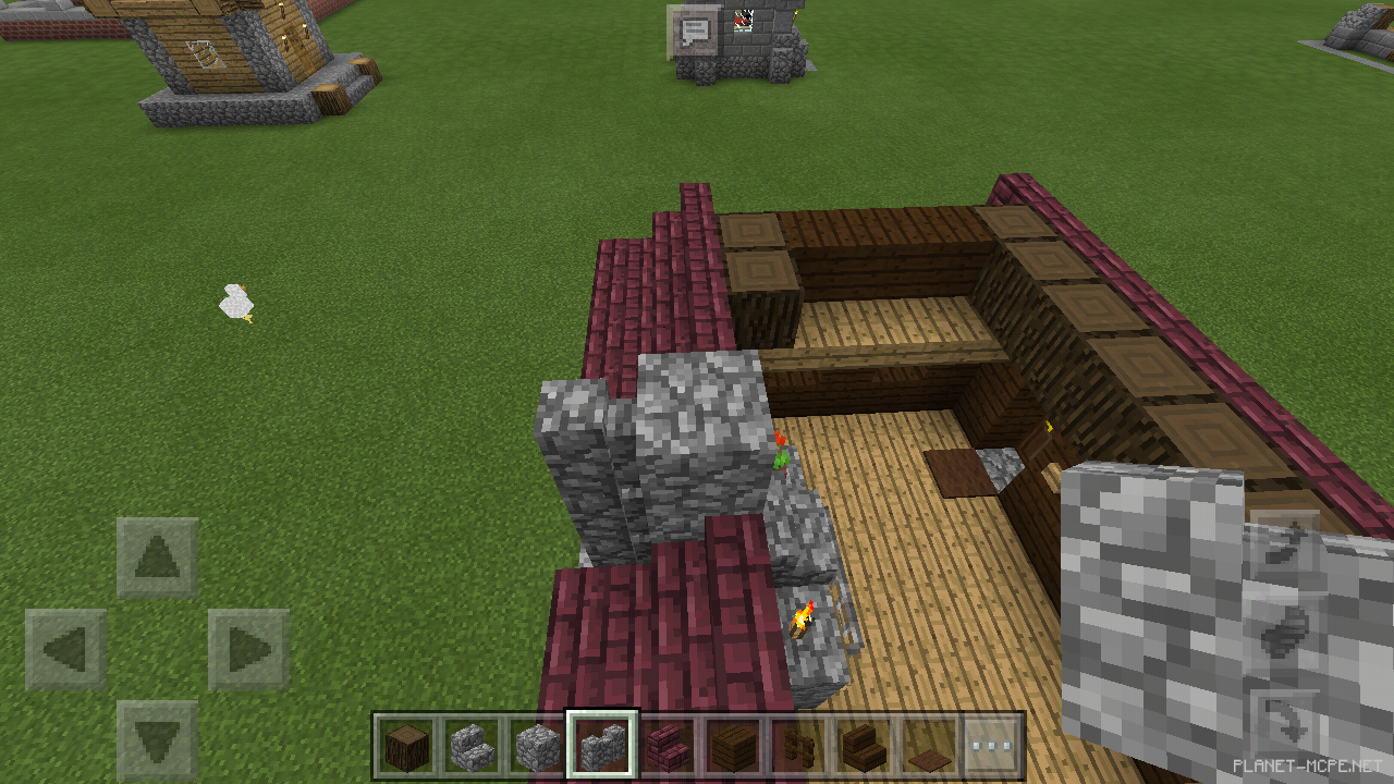 Маленький дом из тёмного дерева [2 часть][Гайды Minecraft PE]