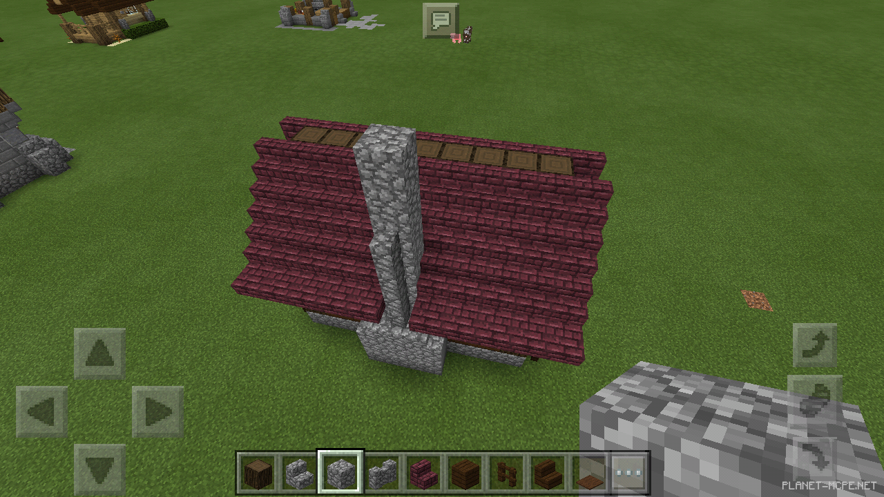 Маленький дом из тёмного дерева [2 часть][Гайды Minecraft PE]