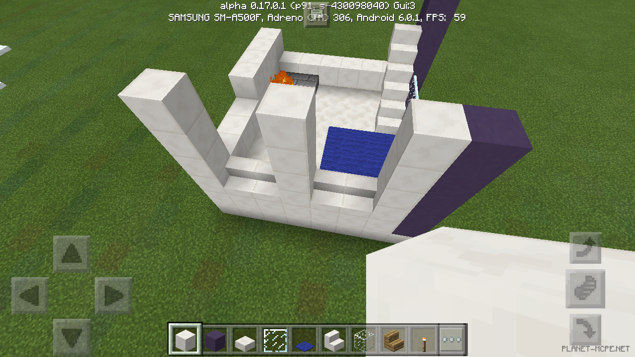 Трехэтажный дом в стиле модерн [1 часть][Гайды Minecraft PE]