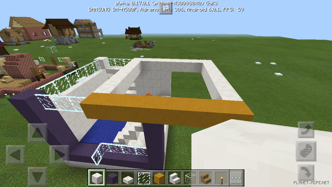 Трехэтажный дом в стиле модерн [2 часть][Гайды Minecraft PE]