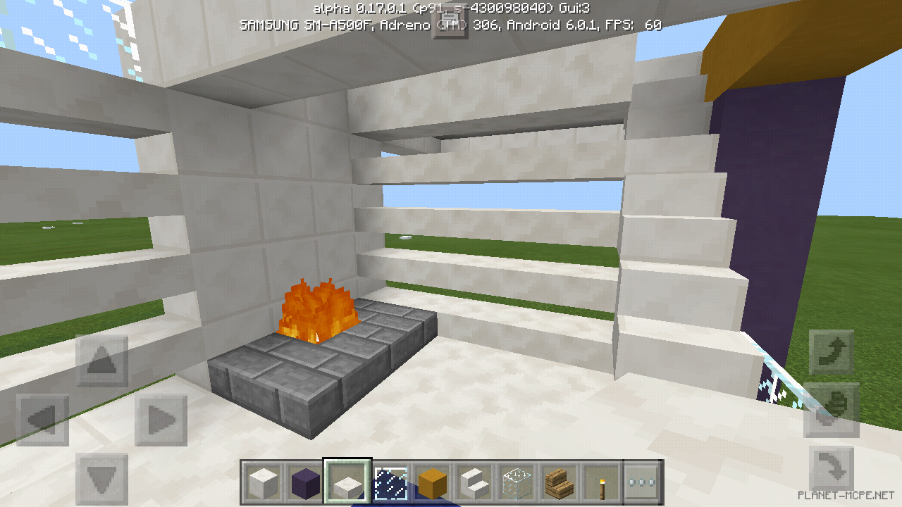 Трехэтажный дом в стиле модерн [2 часть][Гайды Minecraft PE]