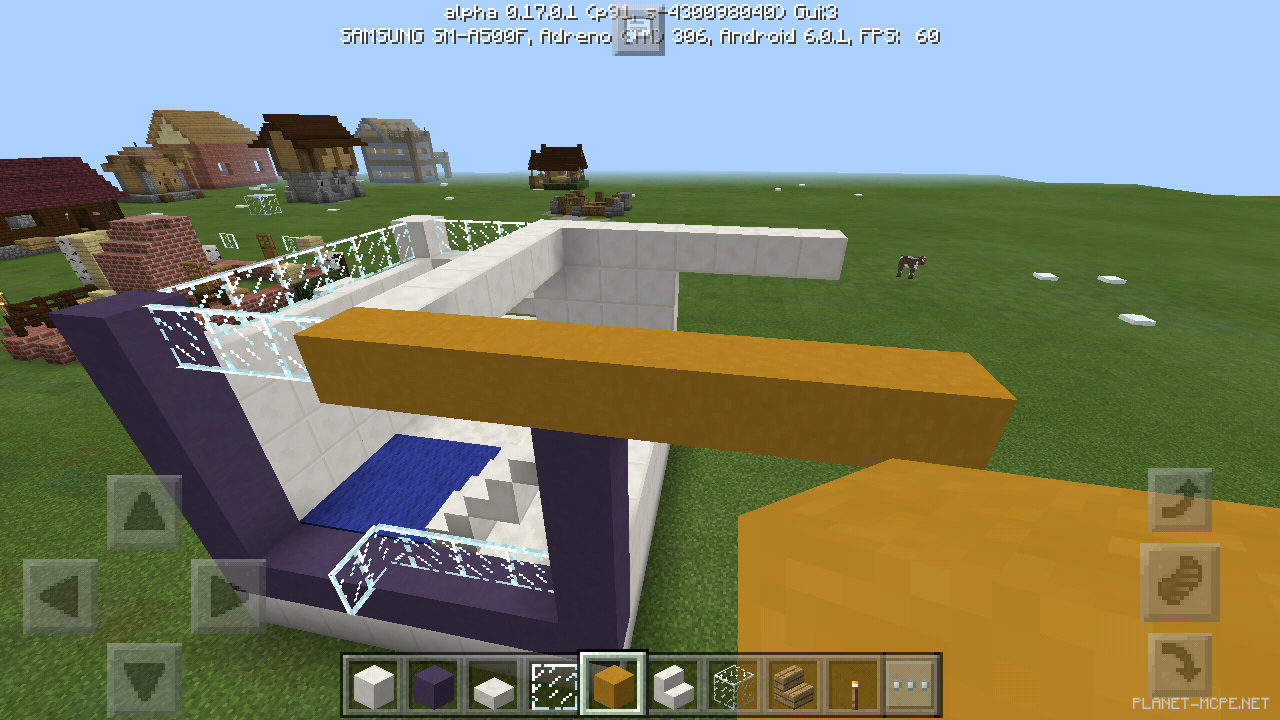 Трехэтажный дом в стиле модерн [2 часть][Гайды Minecraft PE]