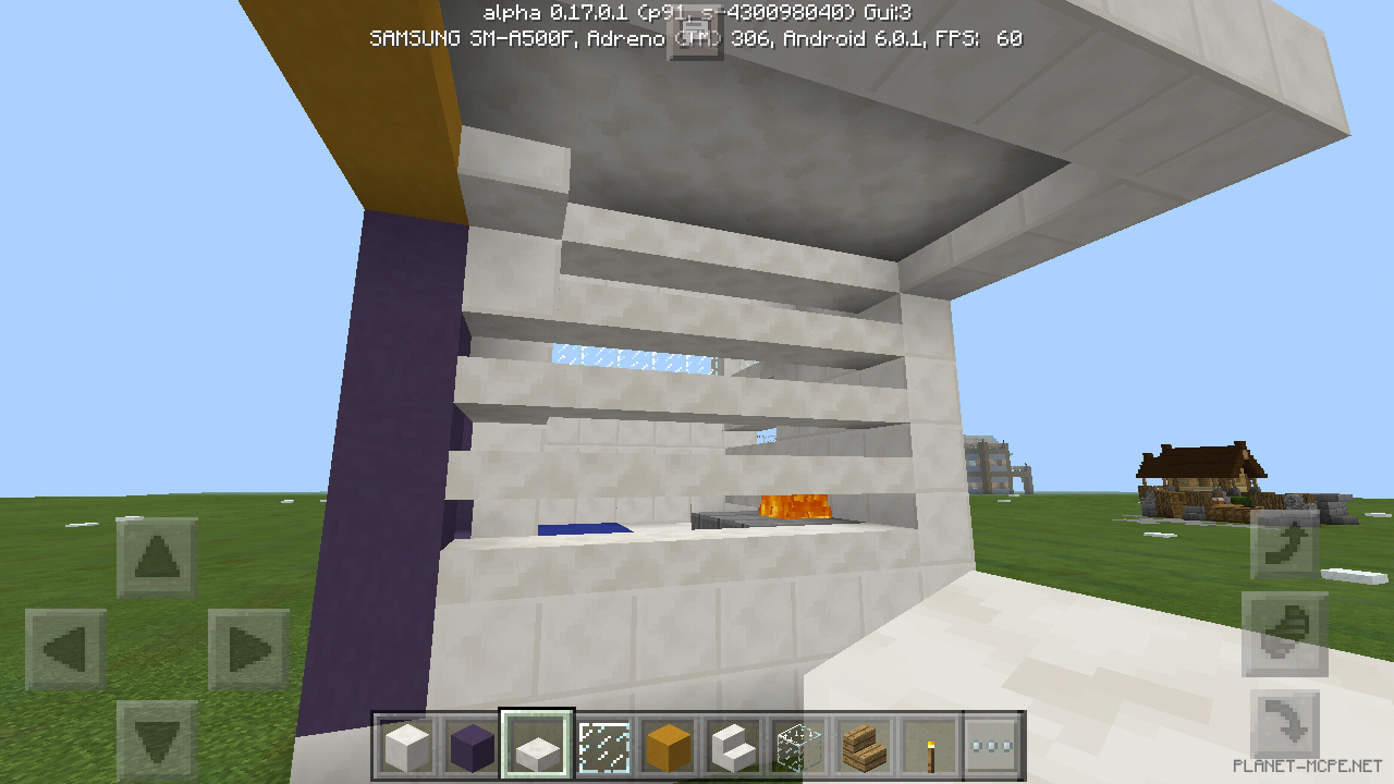 Трехэтажный дом в стиле модерн [2 часть][Гайды Minecraft PE]