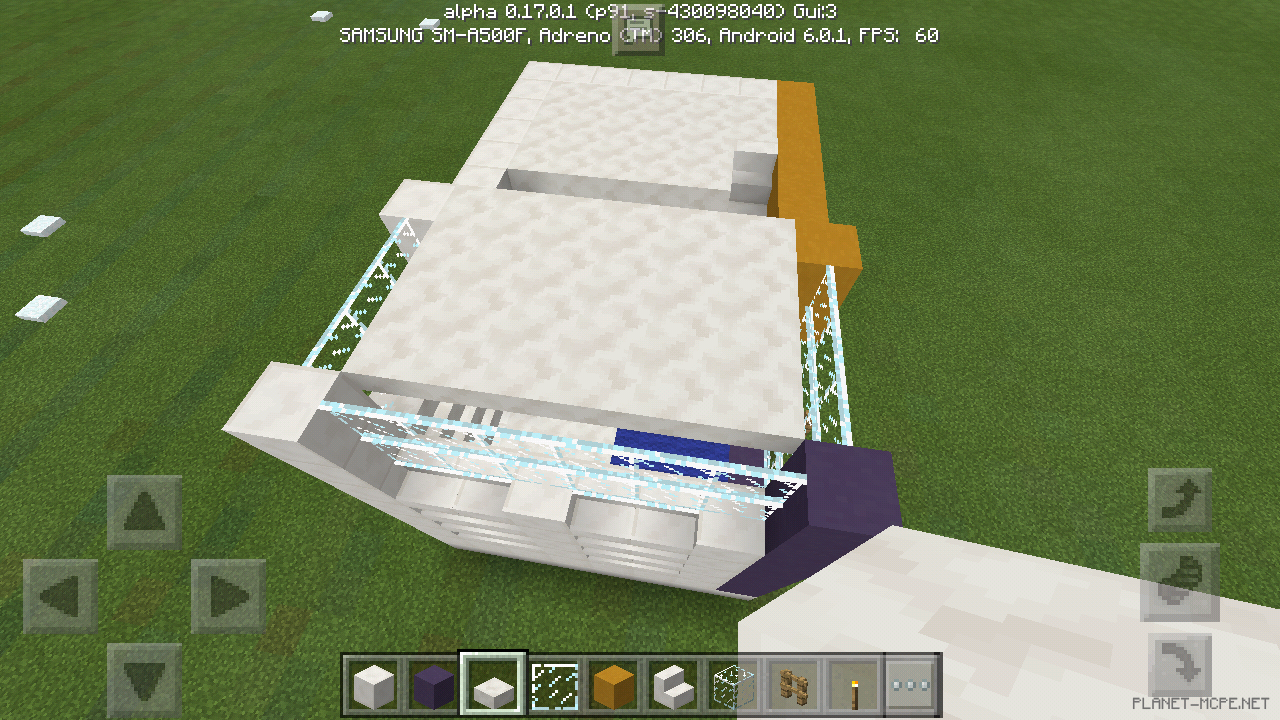 Трехэтажный дом в стиле модерн [2 часть][Гайды Minecraft PE]