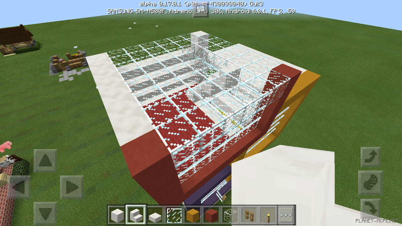 Трехэтажный дом в стиле модерн [3 часть][Гайды Minecraft PE]