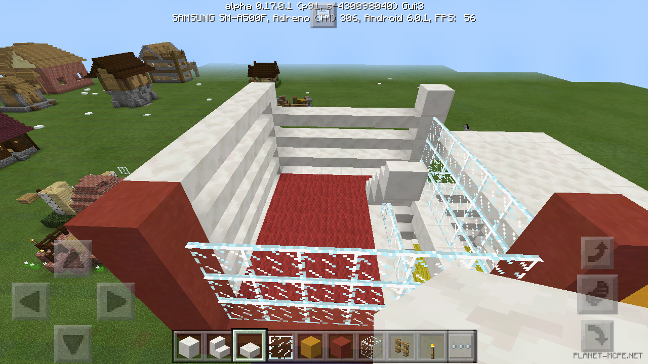 Трехэтажный дом в стиле модерн [3 часть][Гайды Minecraft PE]