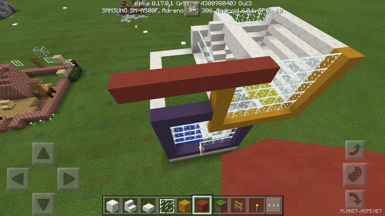 Трехэтажный дом в стиле модерн [3 часть][Гайды Minecraft PE]