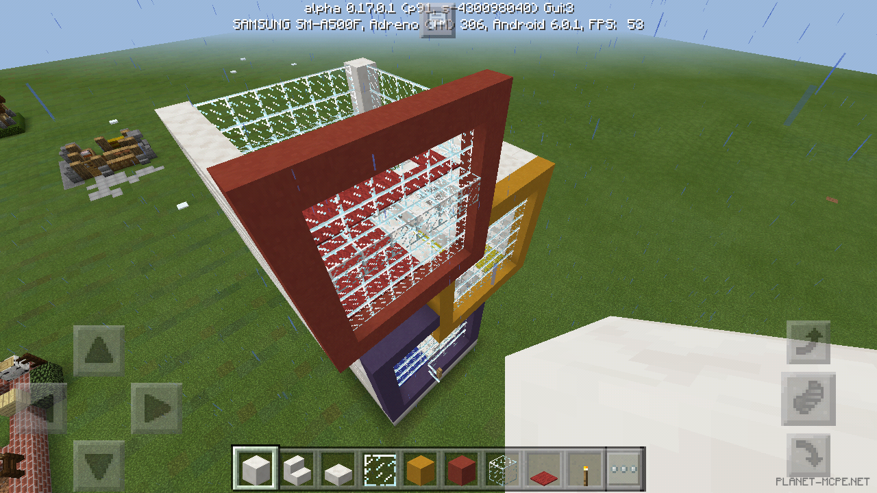 Трехэтажный дом в стиле модерн [3 часть][Гайды Minecraft PE]