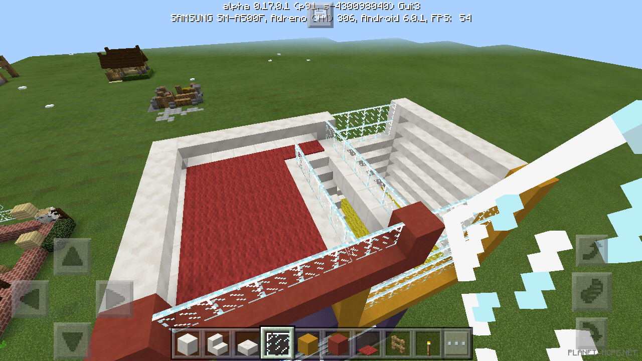 Трехэтажный дом в стиле модерн [3 часть][Гайды Minecraft PE]