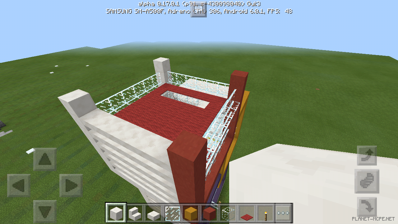 Трехэтажный дом в стиле модерн [3 часть][Гайды Minecraft PE]