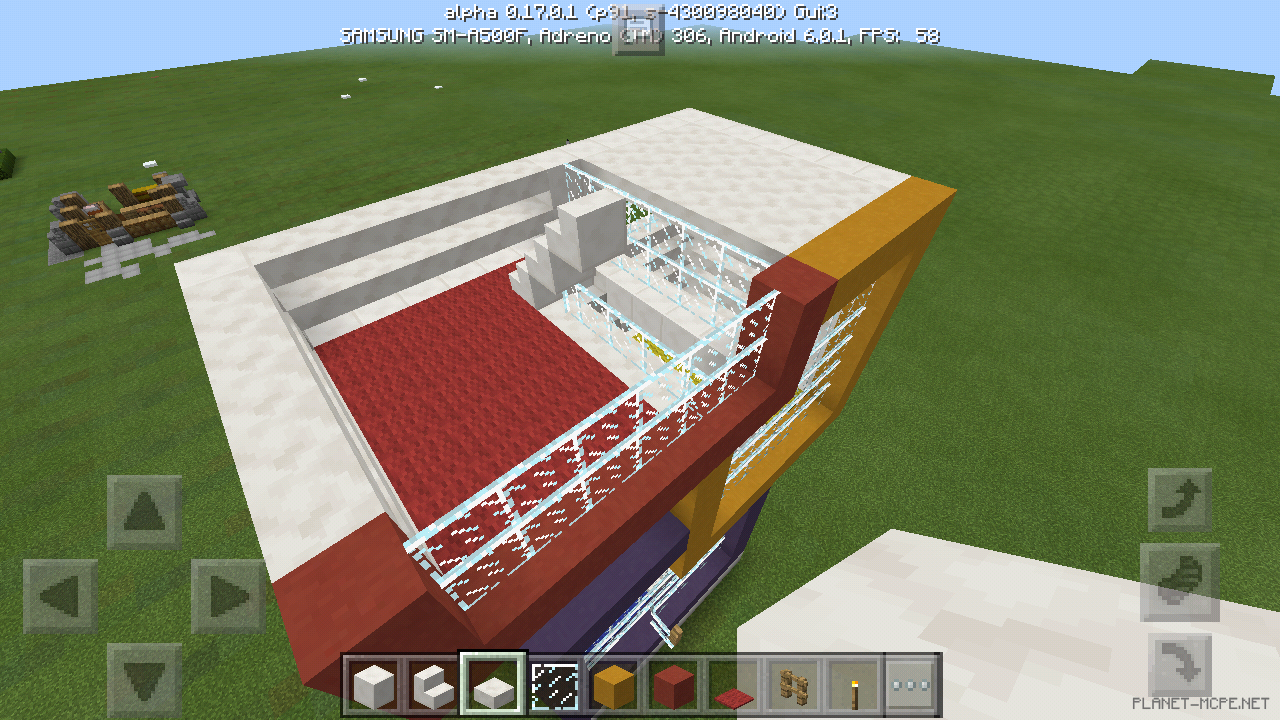 Трехэтажный дом в стиле модерн [3 часть][Гайды Minecraft PE]