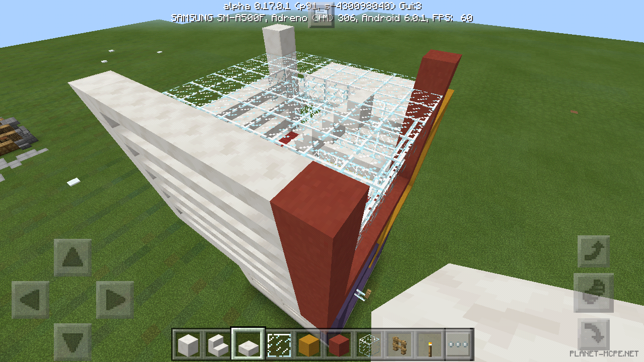 Трехэтажный дом в стиле модерн [3 часть][Гайды Minecraft PE]