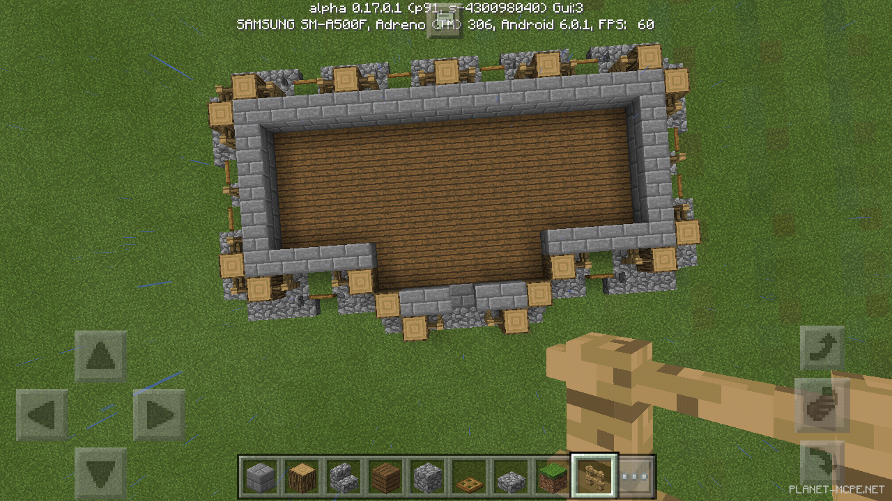 Большой средневековый дом [1 часть][Гайды Minecraft PE]