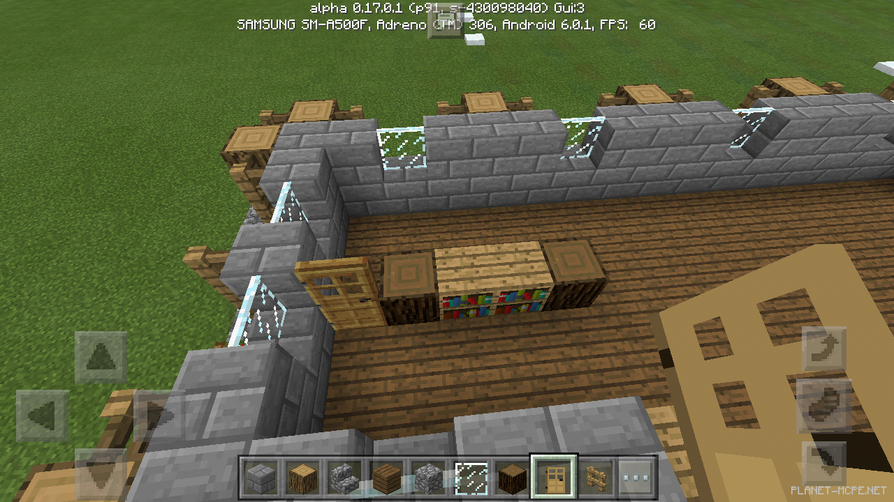 Большой средневековый дом [2 часть][Гайды Minecraft PE]