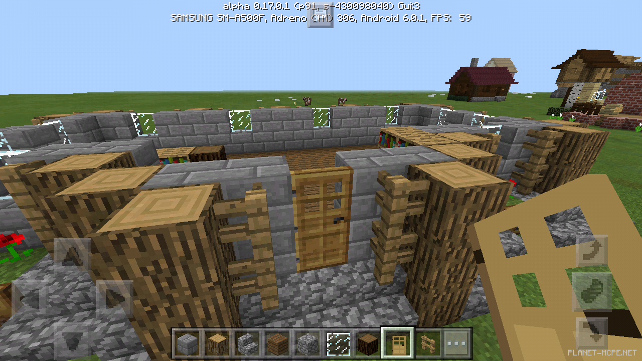 Большой средневековый дом [2 часть][Гайды Minecraft PE]