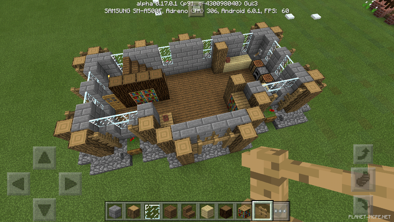 Большой средневековый дом [2 часть][Гайды Minecraft PE]