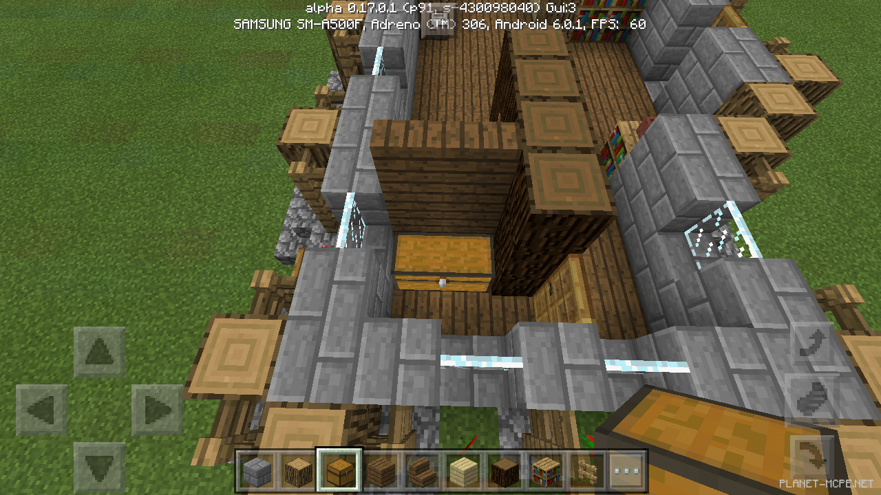 Большой средневековый дом [2 часть][Гайды Minecraft PE]