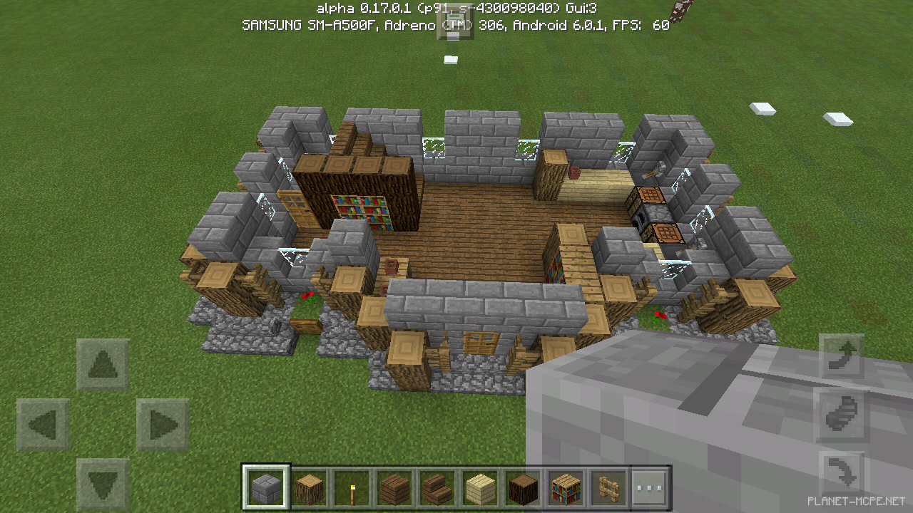 Большой средневековый дом [2 часть][Гайды Minecraft PE]