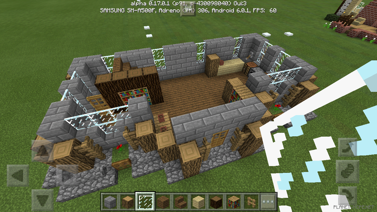 Большой средневековый дом [2 часть][Гайды Minecraft PE]