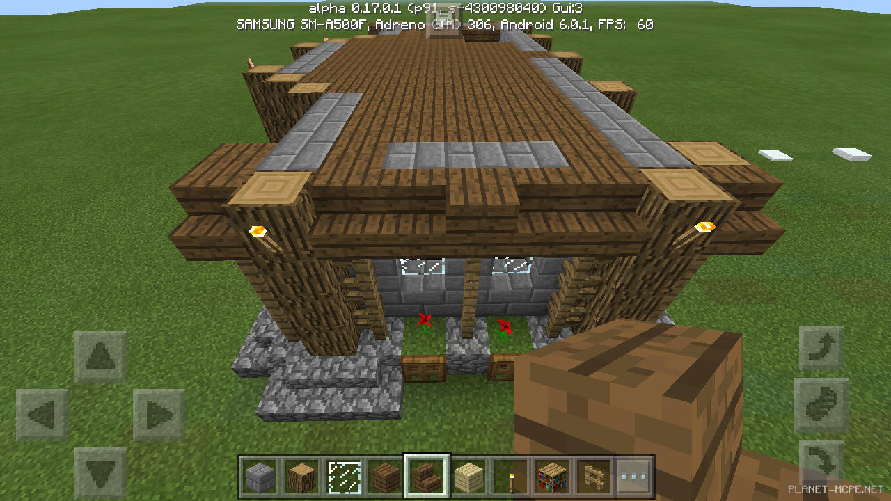 Большой средневековый дом [3 часть][Гайды Minecraft PE]