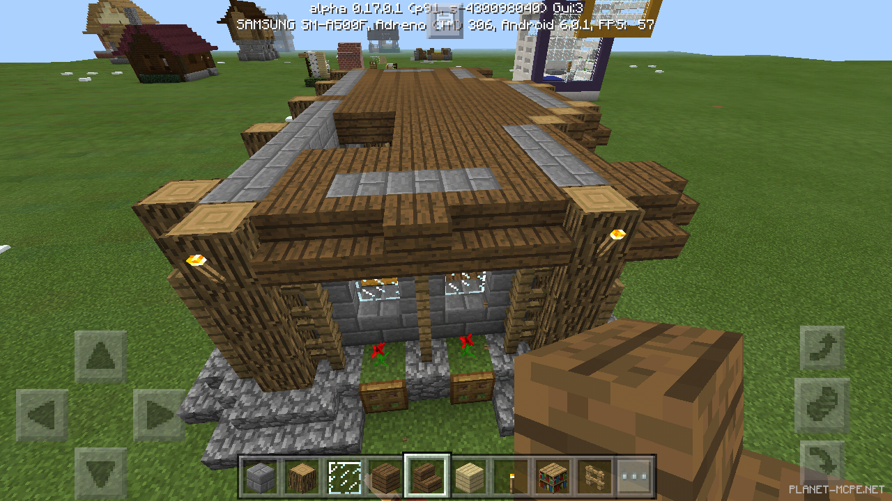 Большой средневековый дом [3 часть][Гайды Minecraft PE]