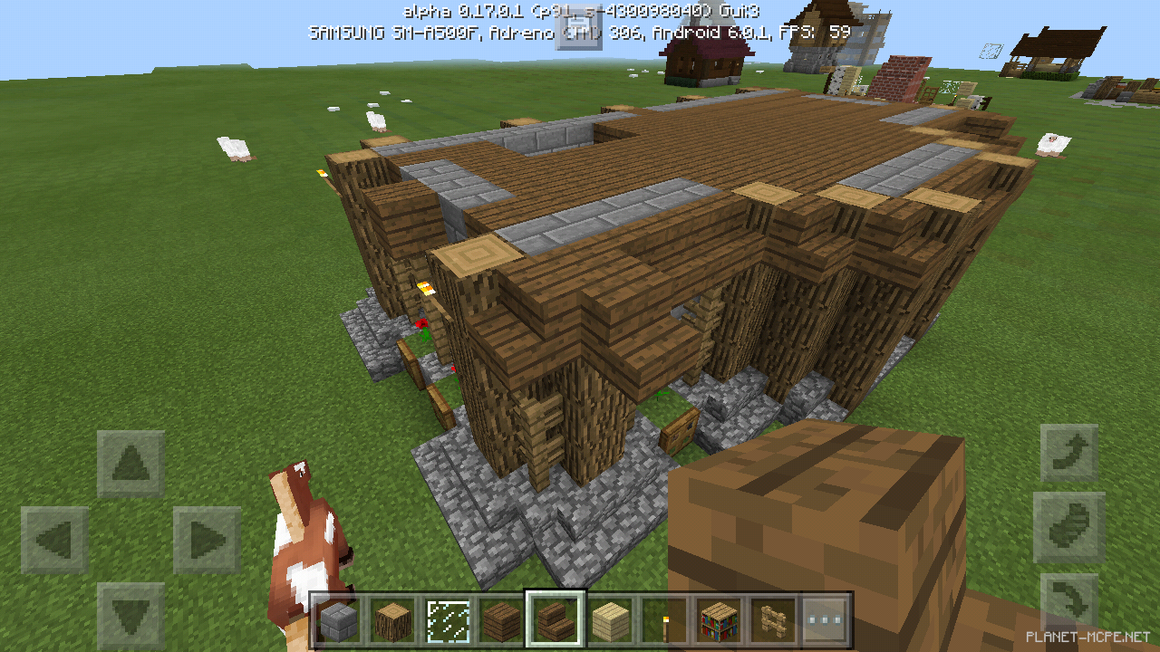 Большой средневековый дом [3 часть][Гайды Minecraft PE]