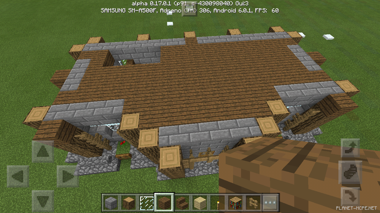 Большой средневековый дом [3 часть][Гайды Minecraft PE]